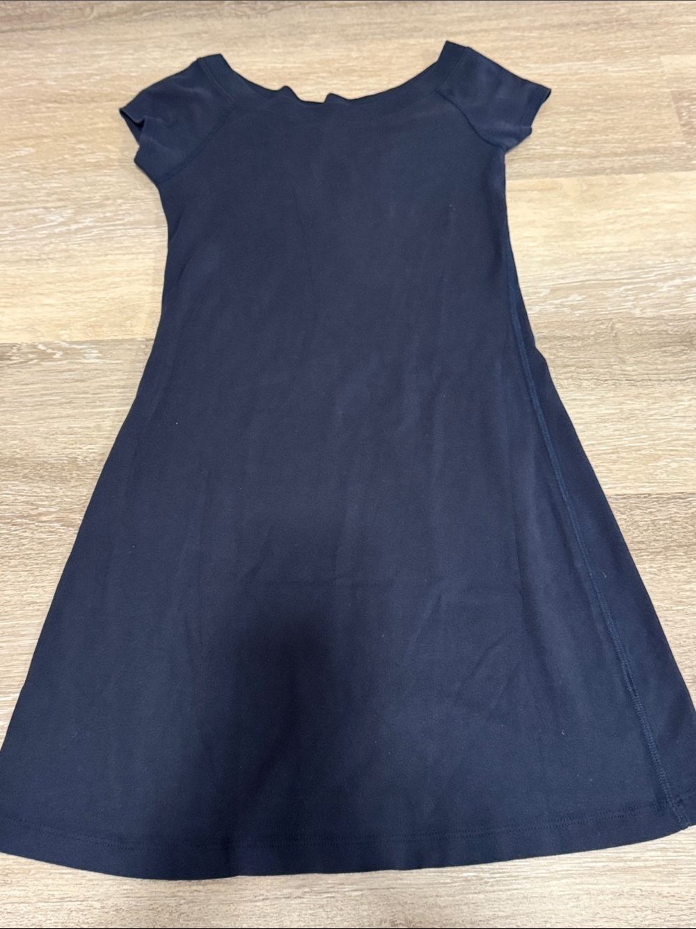 GUC Philosophy Cap Sleeve Classic Navy A-line Dress, Size Small